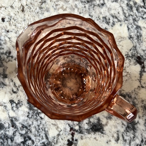 Vintage Cubist Whitehall Indiana Glass Pitcher Jug - Picture 4 of 8